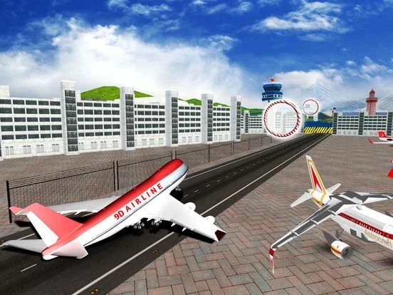 Изображение игры: Airplane Game Adventure Flight