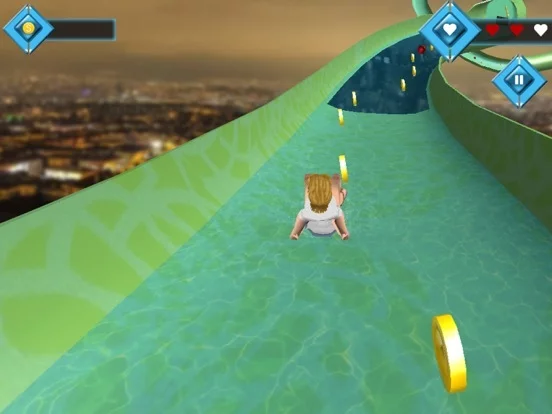 Изображение игры: Water Slide Park Adventure 3D