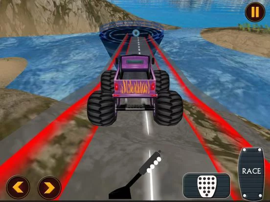 Изображение игры: Crazy Monster Truck Drive