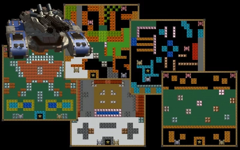 Изображение игры: Infinity Tank Battle