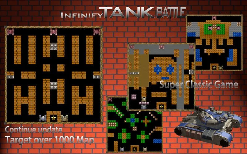 Изображение игры: Infinity Tank Battle