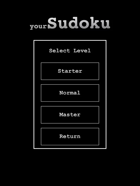 Изображение игры: yourSudoku - Over 10k sudoku