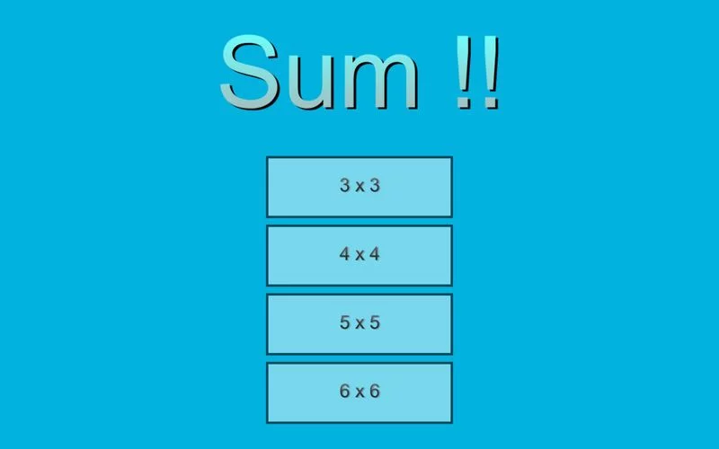 Изображение игры: Sum !!