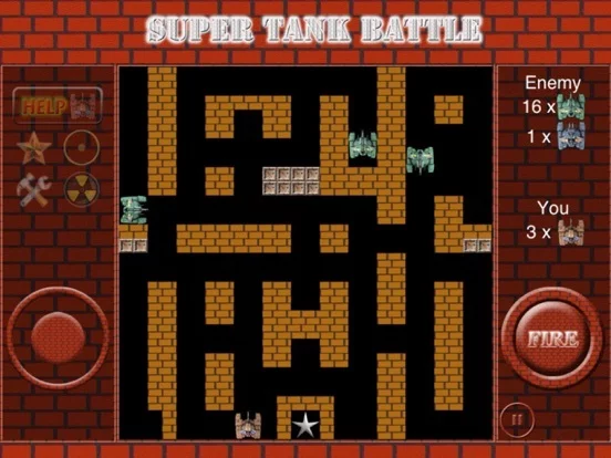 Изображение игры: Super Tank Battle - myPadArmy