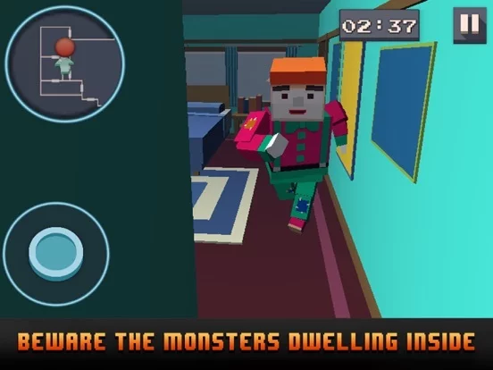 Изображение игры: Сube Hell Escape: Bad Neighbor