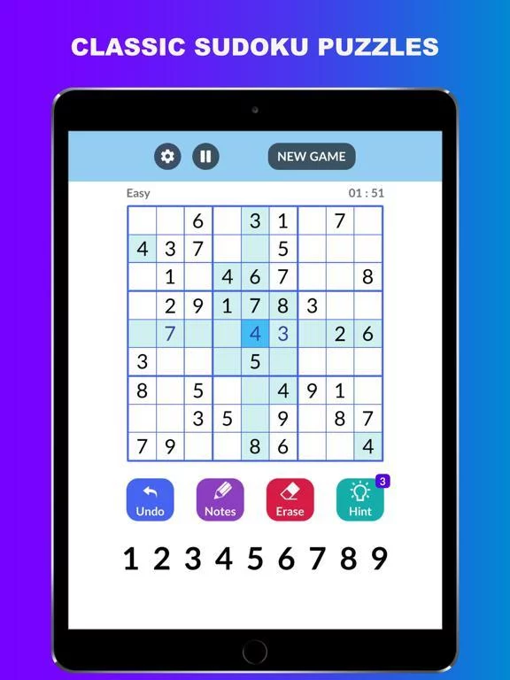 Изображение игры: Sudoku: Classic Sudoku Games