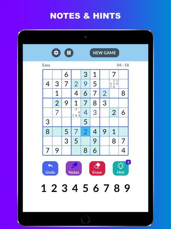 Изображение игры: Sudoku: Classic Sudoku Games
