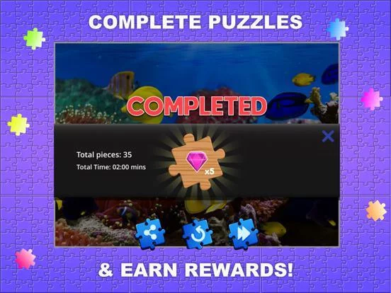 Изображение игры: Jigsaw Puzzles Ultimate