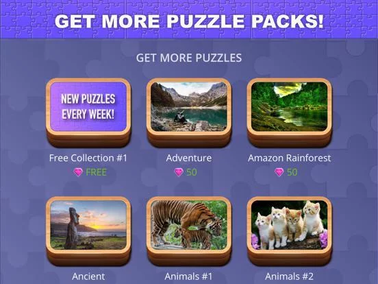 Изображение игры: Jigsaw Puzzles Ultimate