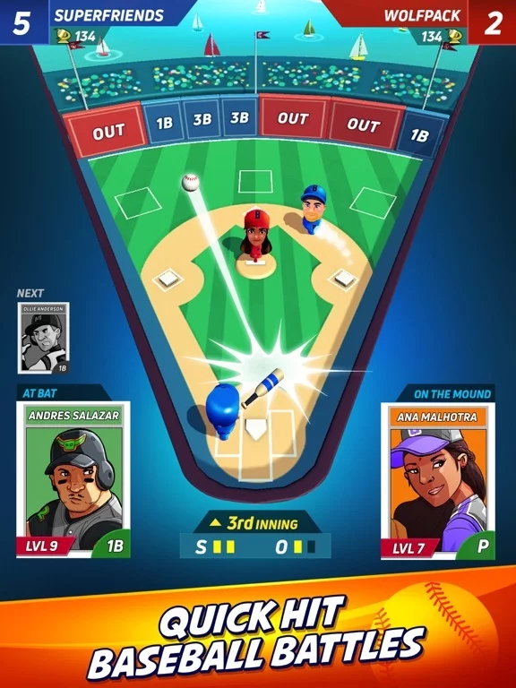 Изображение игры: Super Hit Baseball
