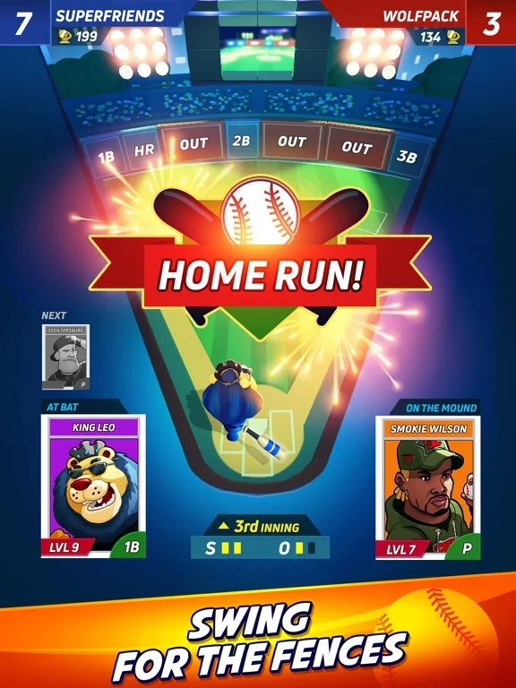 Изображение игры: Super Hit Baseball