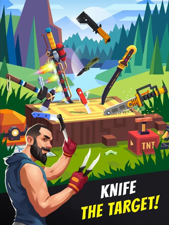 Изображение игры: Flippy Knife