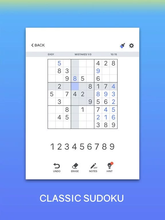 Изображение игры: Sudoku Classic Daily Puzzle