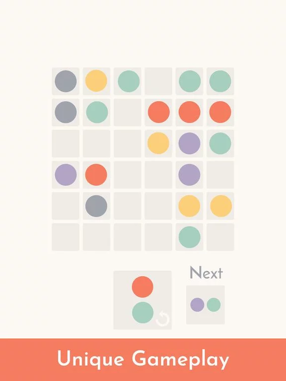 Изображение игры: Connect 4 Dots Puzzle Game