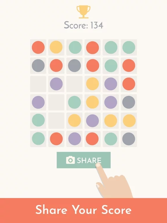 Изображение игры: Connect 4 Dots Puzzle Game