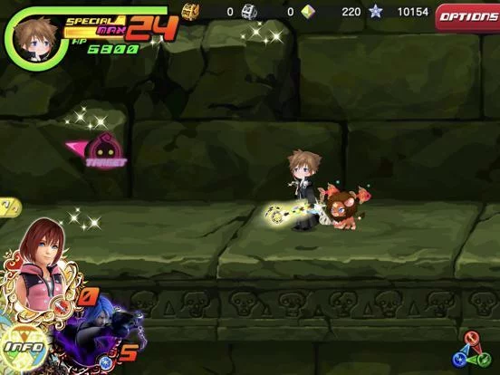 Изображение игры: KINGDOM HEARTS Union χ[Cross]