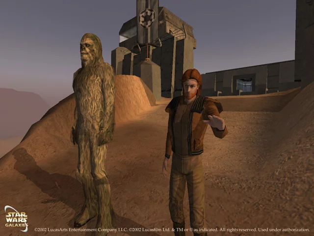 Изображение игры: Star Wars Galaxies: An Empire Divided