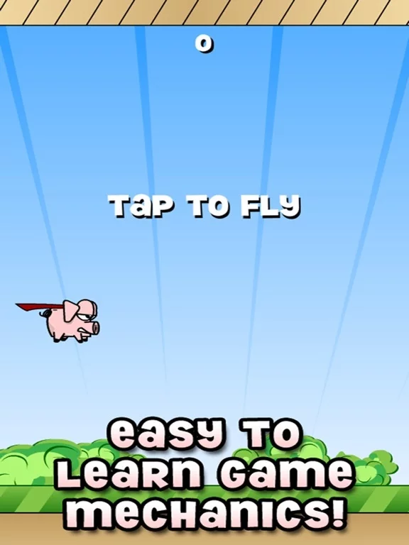Изображение игры: Pigs Fly HD
