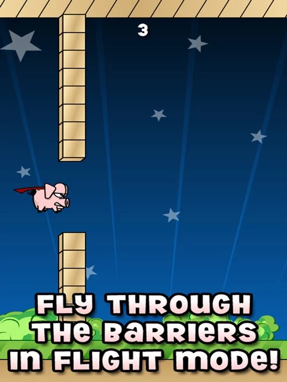 Изображение игры: Pigs Fly HD