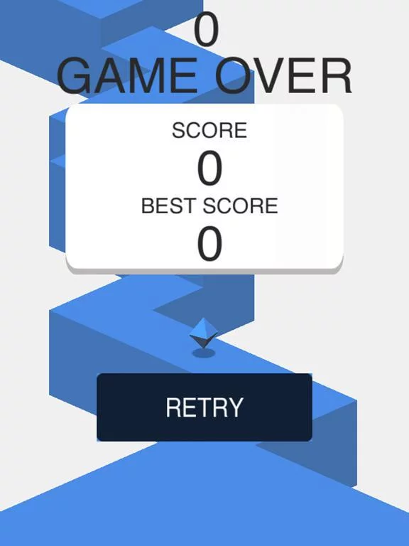 Изображение игры: Zig Zag Slalom Run