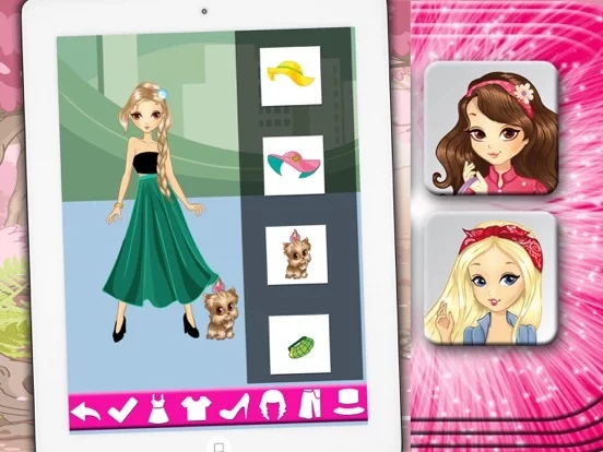 Изображение игры: Fashion dress for girls - Games of dressing up fashion girls