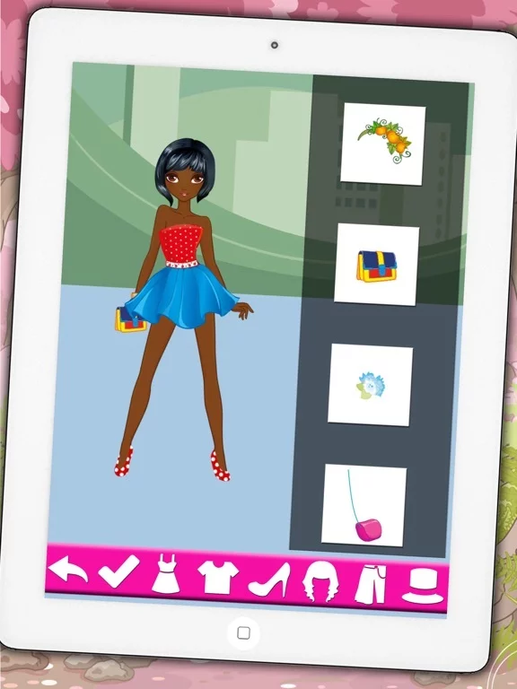 Изображение игры: Fashion dress for girls - Games of dressing up fashion girls