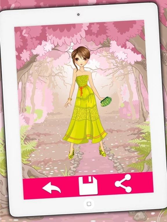 Изображение игры: Fashion dress for girls - Games of dressing up fashion girls