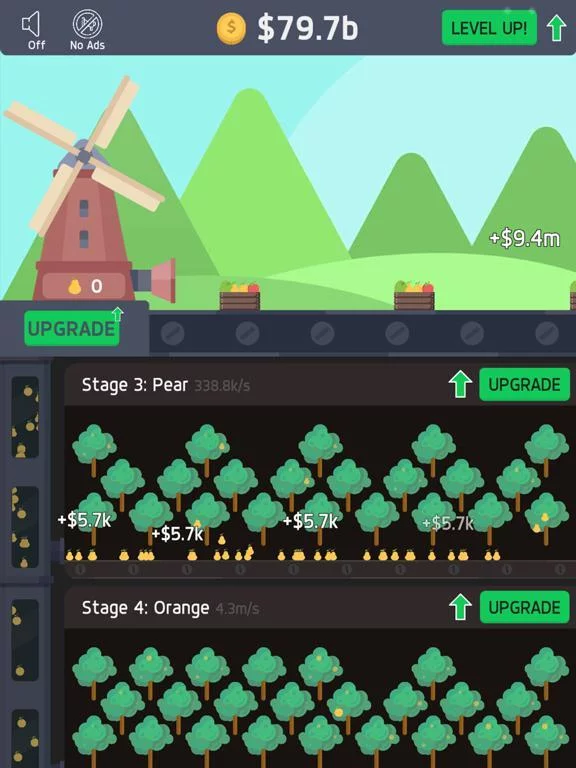 Изображение игры: Fruit Factory Tycoon
