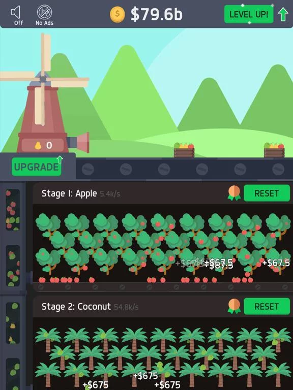 Изображение игры: Fruit Factory Tycoon