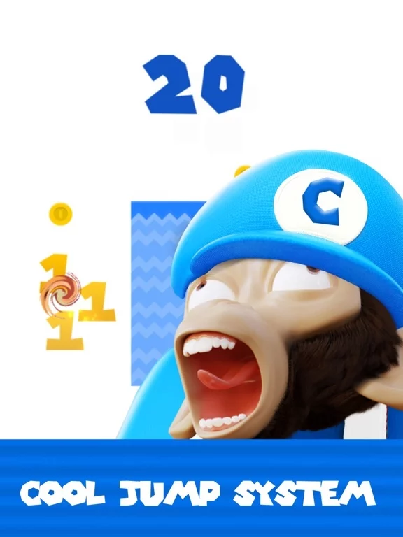 Изображение игры: Super Chimp Run