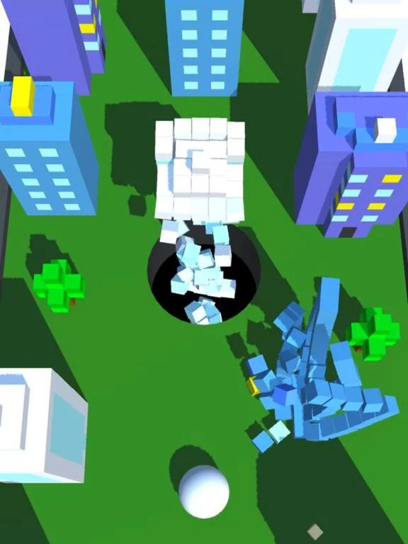 Изображение игры: City Hole Rush