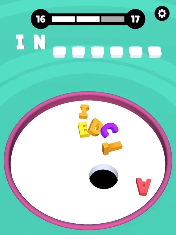 Изображение игры: Color Letters 3D