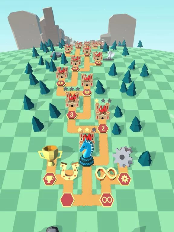 Изображение игры: Knight Quest: The Chess Runner