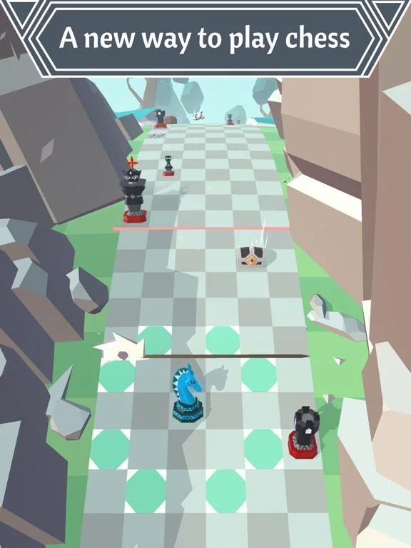 Изображение игры: Knight Quest: The Chess Runner