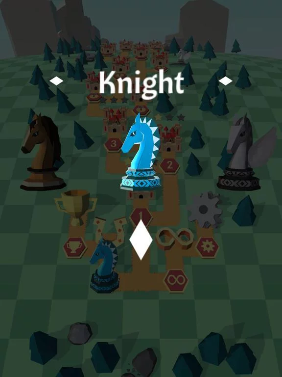 Изображение игры: Knight Quest: The Chess Runner