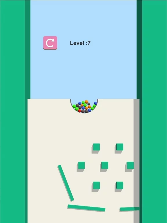 Изображение игры: Sand Balls Dig: Color Fill 3D