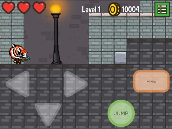 Изображение игры: The Tiger Runner Adventure