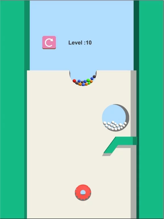 Изображение игры: Sand Balls Dig: Color Fill 3D