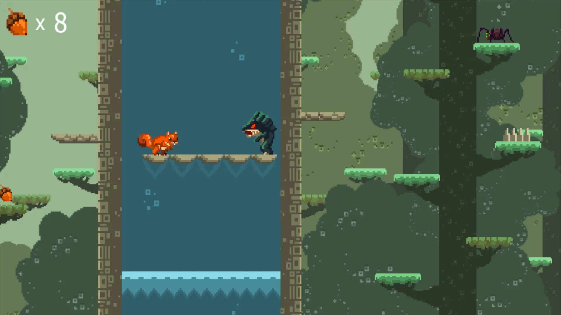 Изображение игры: Squirrel Jump