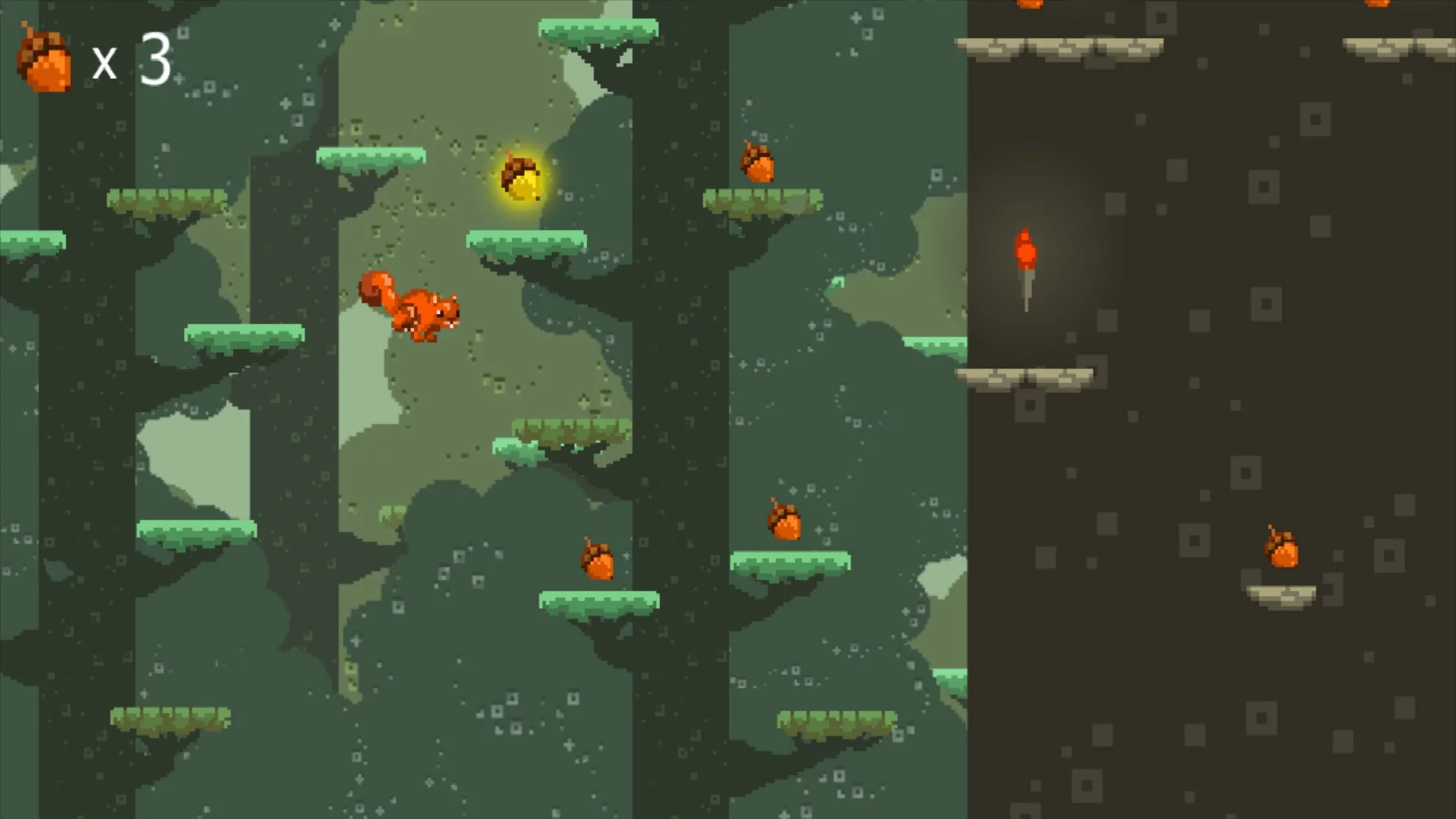Изображение игры: Squirrel Jump