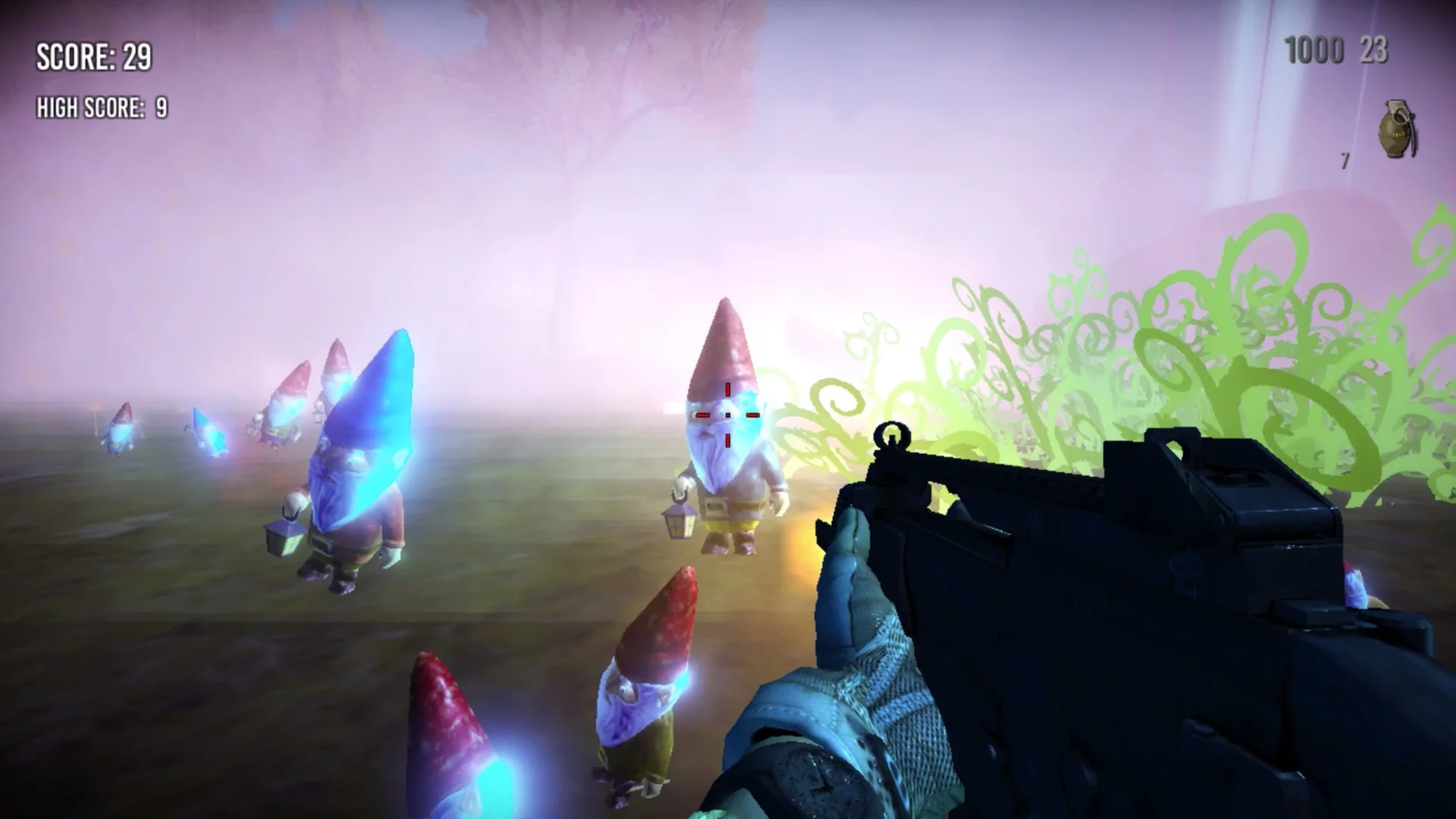 Изображение игры: Gnome Rampage