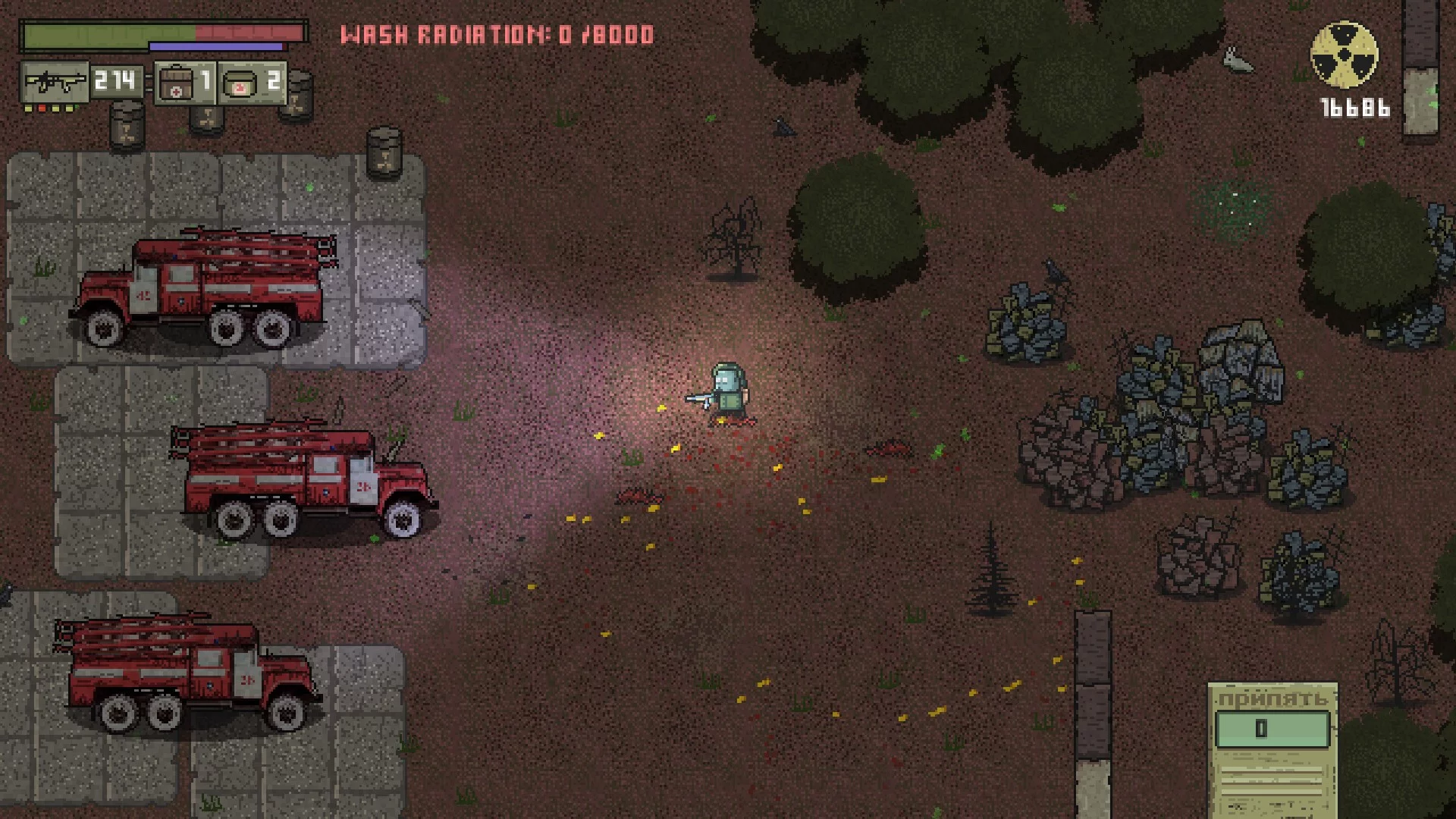 Изображение игры: Chernobyl: Road of Death