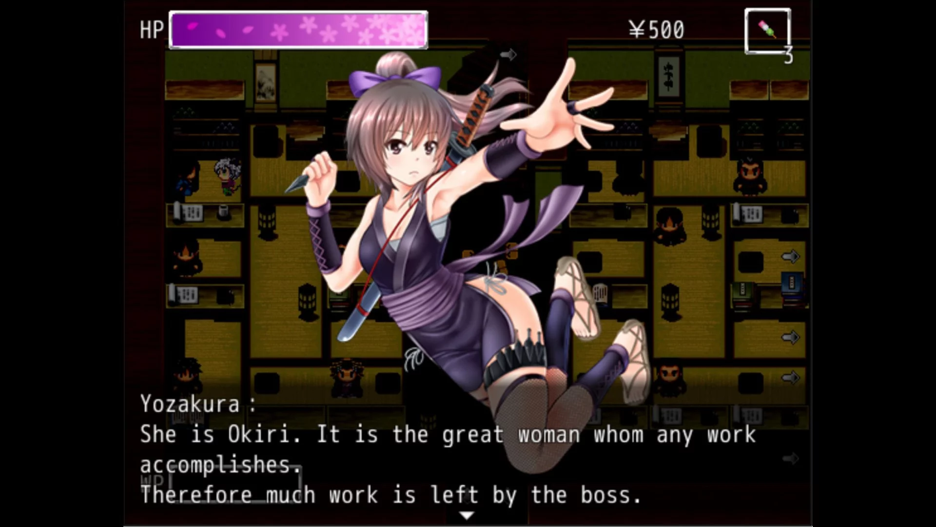 Изображение игры: Kunoichi Ninja