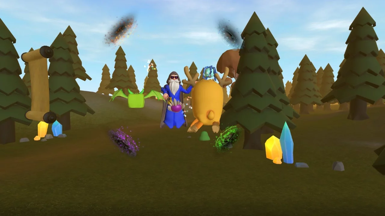 Изображение игры: Rhythm Mage VR