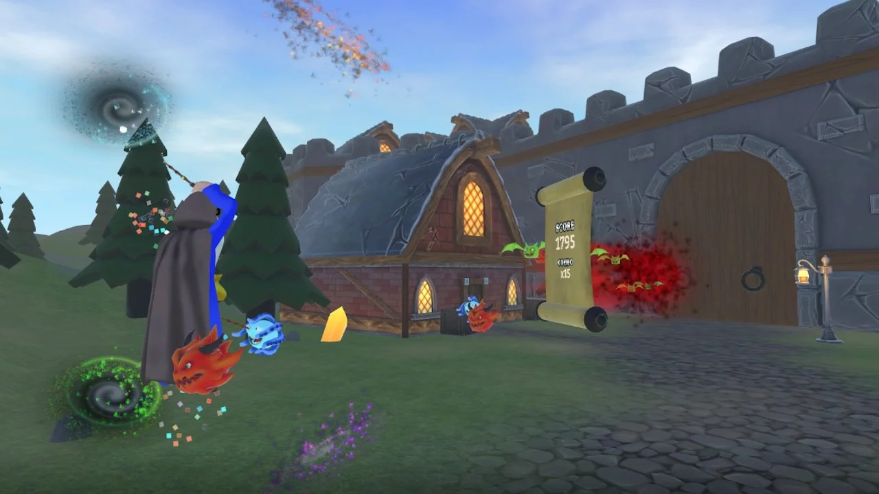 Изображение игры: Rhythm Mage VR
