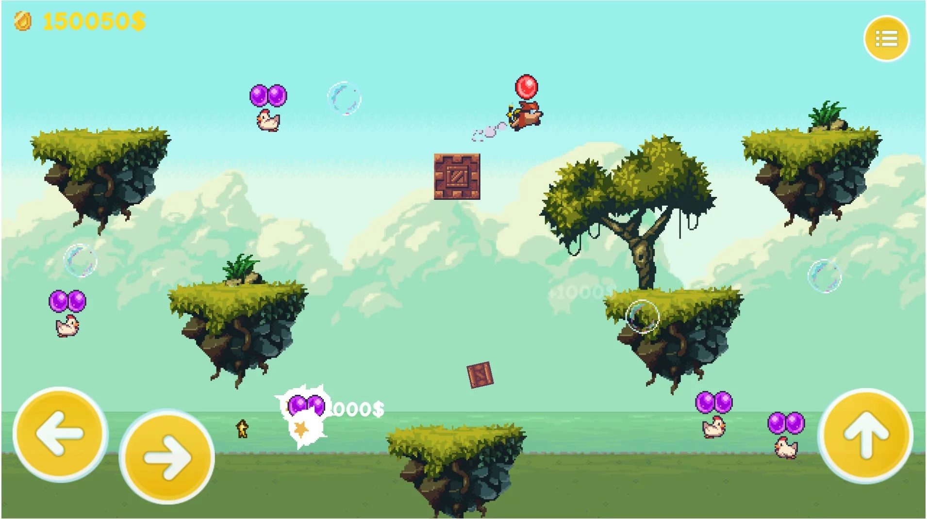 Изображение игры: Balloon Fighter