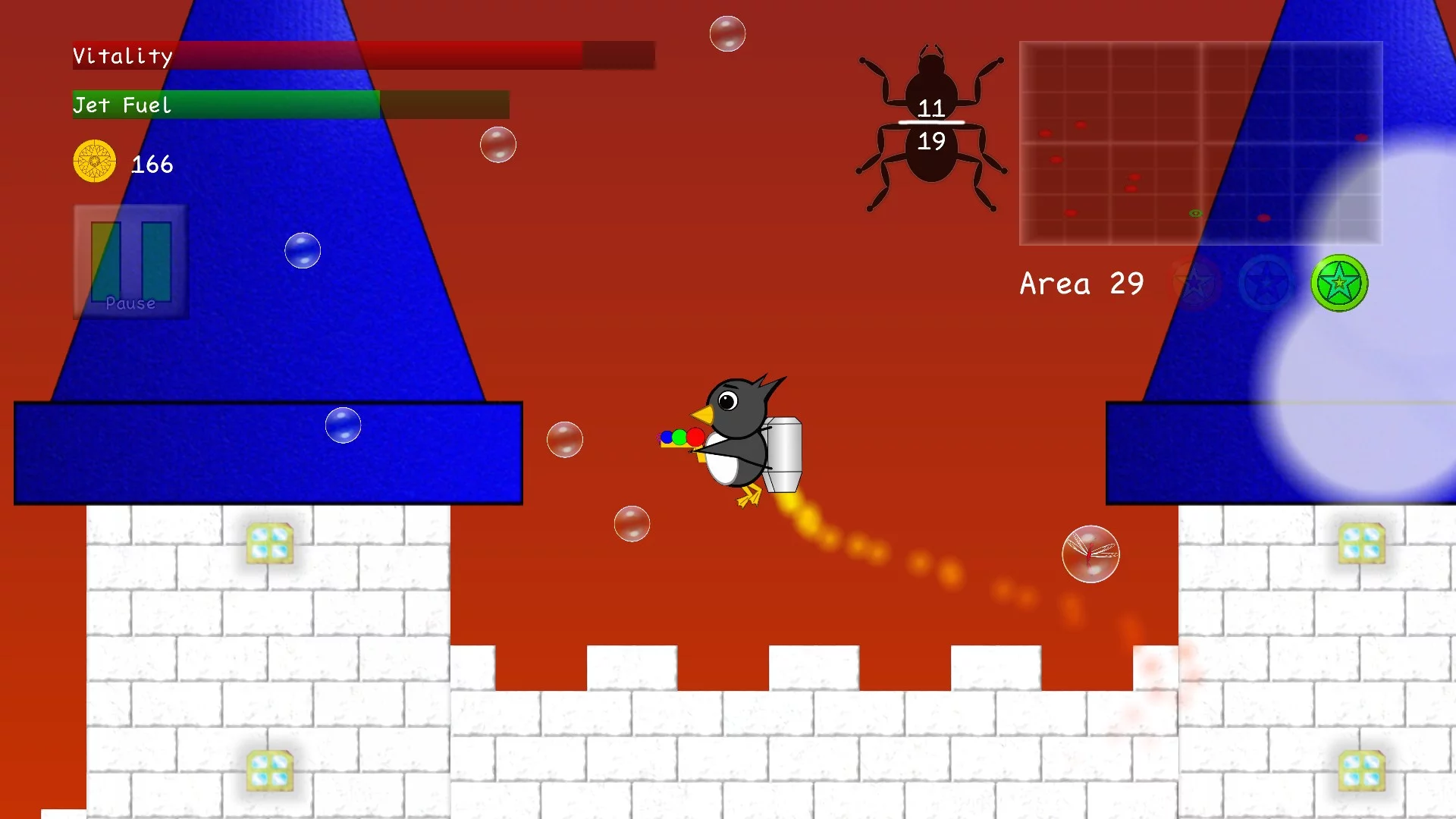 Изображение игры: Penguins vs. Bugs