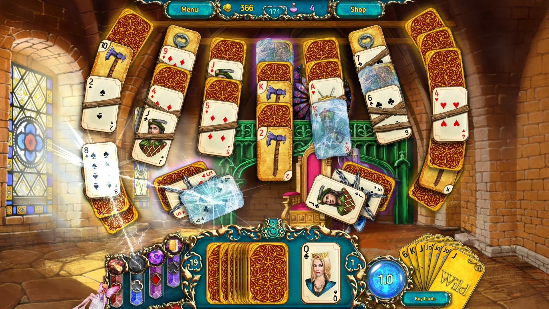 Изображение игры: Dreamland Solitaire