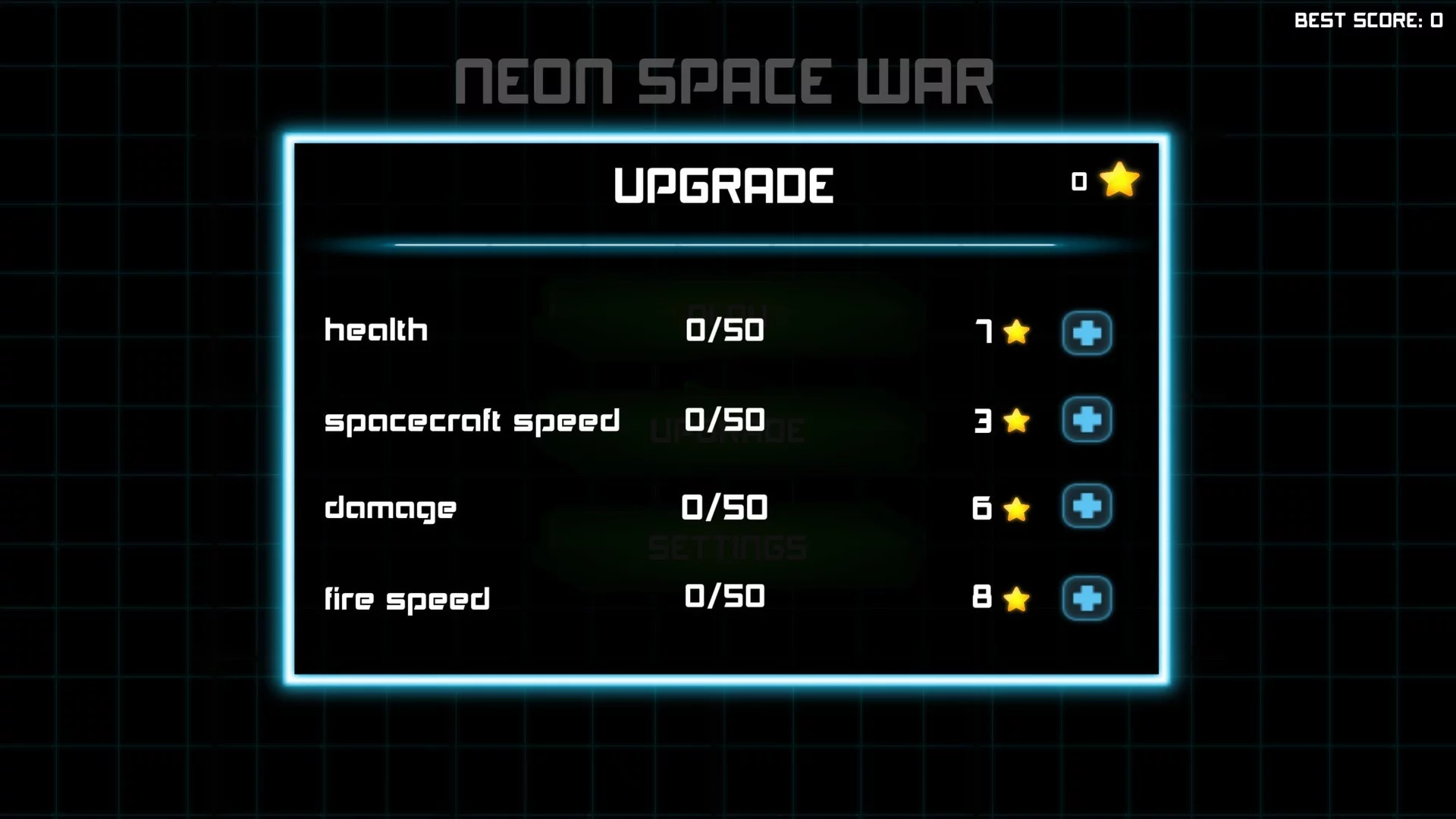 Изображение игры: NEON SPACE WAR