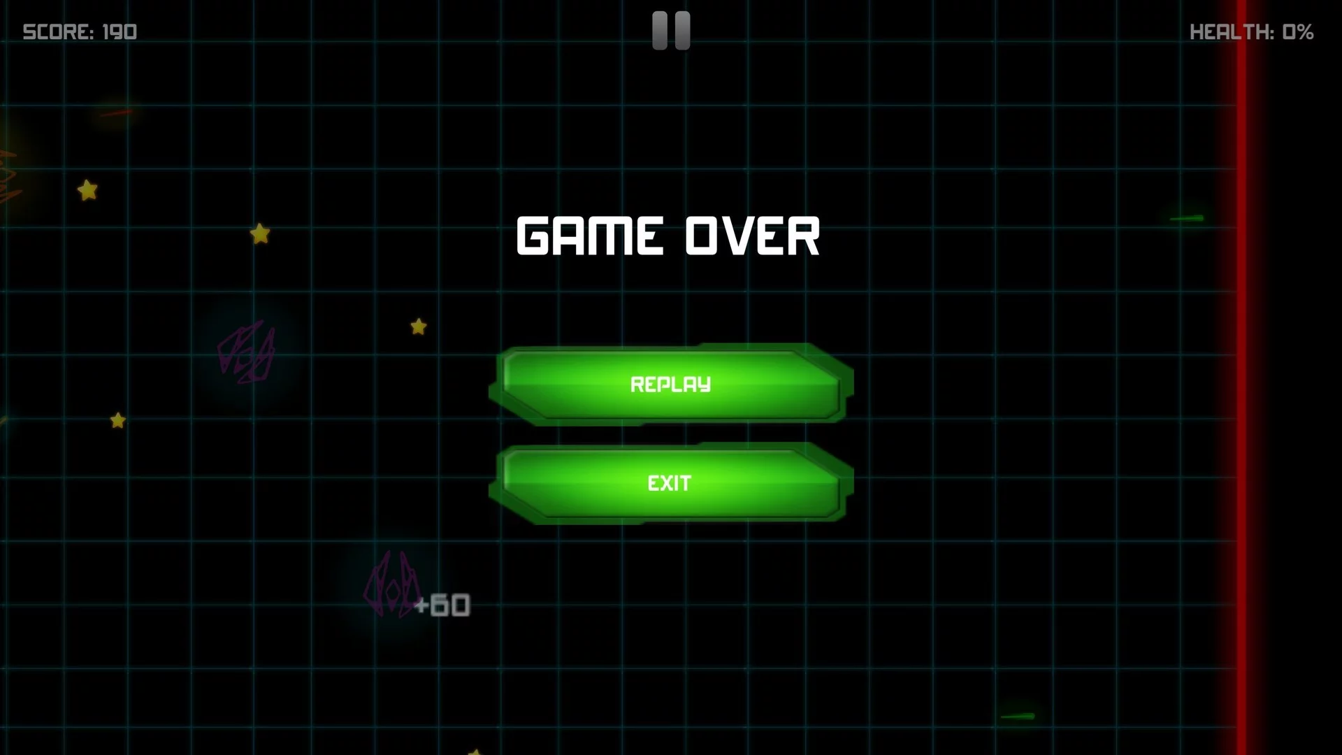 Изображение игры: NEON SPACE WAR